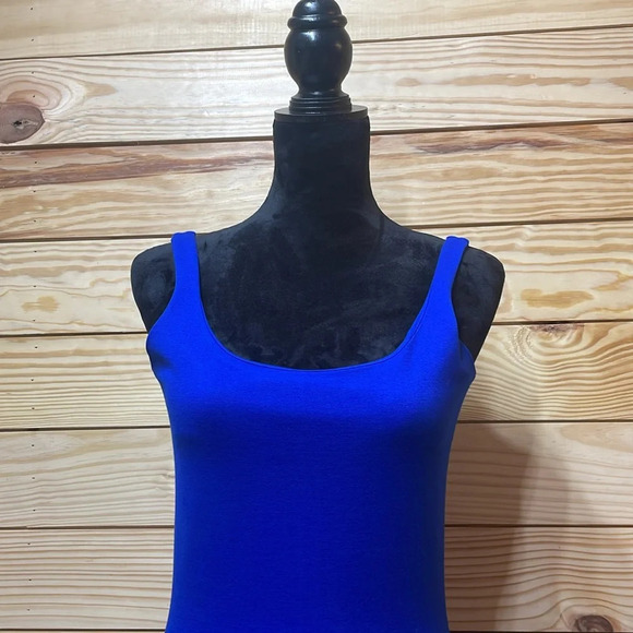 Amanda Uprichard Sleeveless Royal Blue Midi Dress Size Small Gorgeous EUC 🌟 - Picture 7 of 9